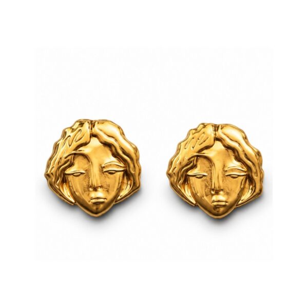 Brincos Bilitis grande ouro
