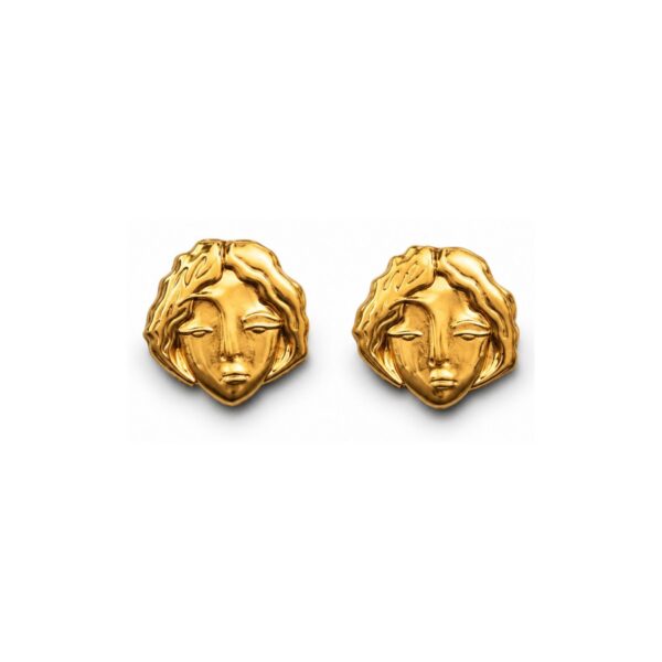Brincos Bilitis pequeno ouro