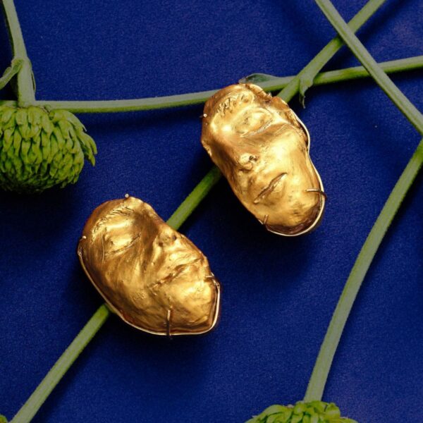 Brincos Fragmentos Náiades DOURADO